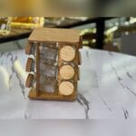 ست جا ادویه ای چوبی ۱۲ پارچه مدل مک کارتی مدل 1