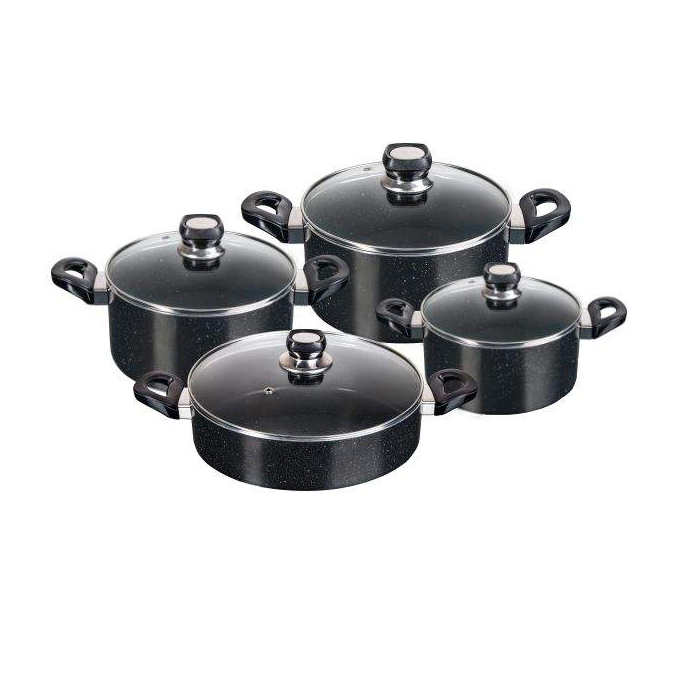 سرویس قابلمه 8 پارچه گرانیت کوچک تیارا مدل ملینا TR-8S PTGS