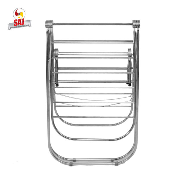 بندرخت تمام استیل ساج 304-کد 6071 - تصویر 4