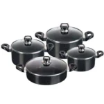 سرویس قابلمه 8 پارچه گرانیت بزرگ تیارا مدل ملینا TR-8S PTGB